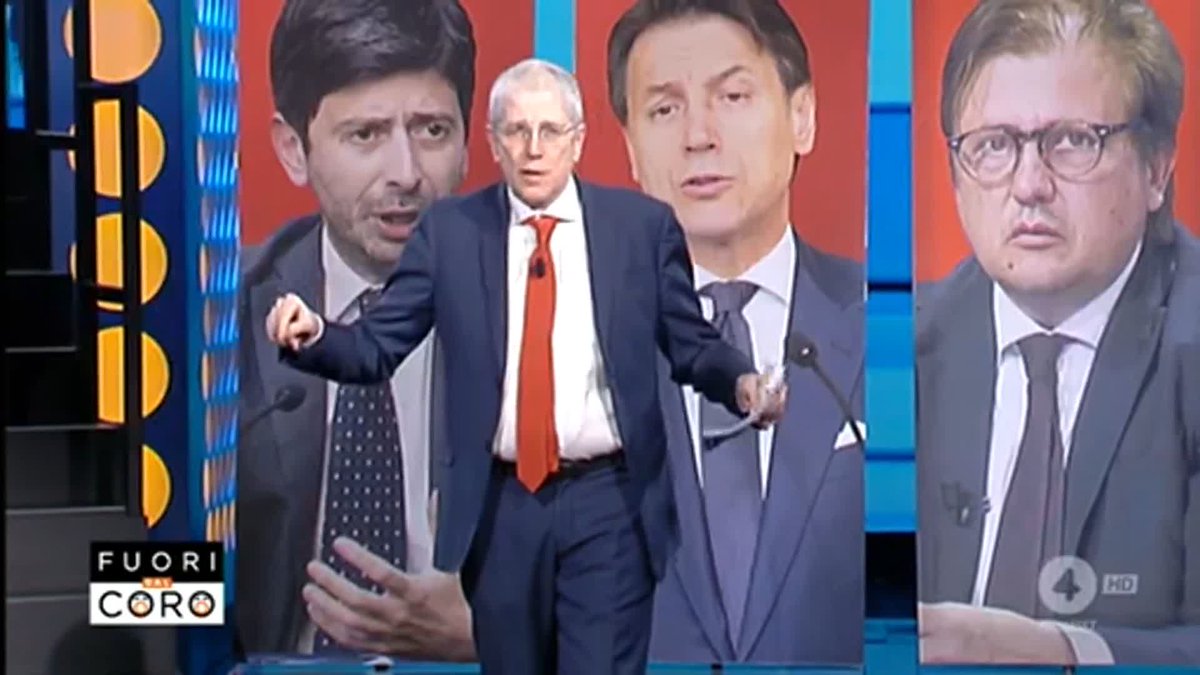 "Voi avete fatto vaccinare i nostri anziani senza poter dire nulla di certo sull'efficacia dei vaccini?" Mario Giordano a #Fuoridalcoro