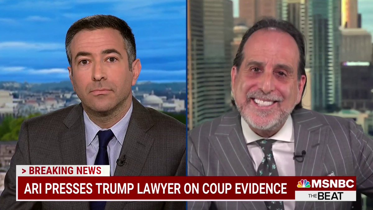 WATCH: Ari Melber repeatedly pushes Trump defense attorney in Georgia 2020 election interference probe to discuss evidence in case.