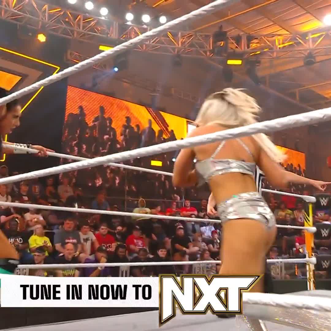 .Tiffany Stratton is headed to Los Angeles 💅 She books her spot in the NXT Women's Championship Ladder Match at #StandAndDeliver! #WWENXT