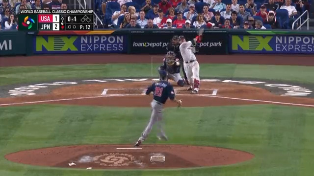 Kazuma Okamoto extends Team Japan's lead to 3-1! #WorldBaseballClassic