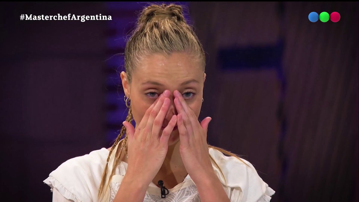 María Sol se emocionó al escuchar la decisión de los Chefs❤️ ¡Mirá #MasterChefArgentina en
