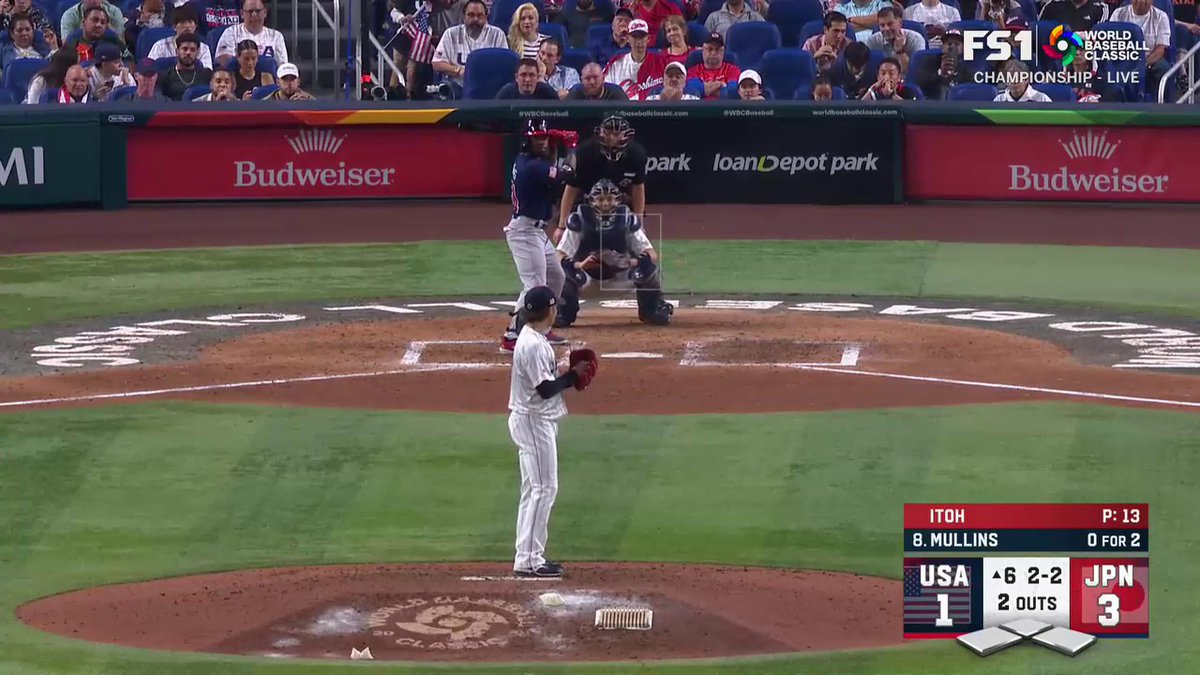 伊藤大海のガッツポーズ カッコいい! #侍ジャパン #WorldBaseballClassic