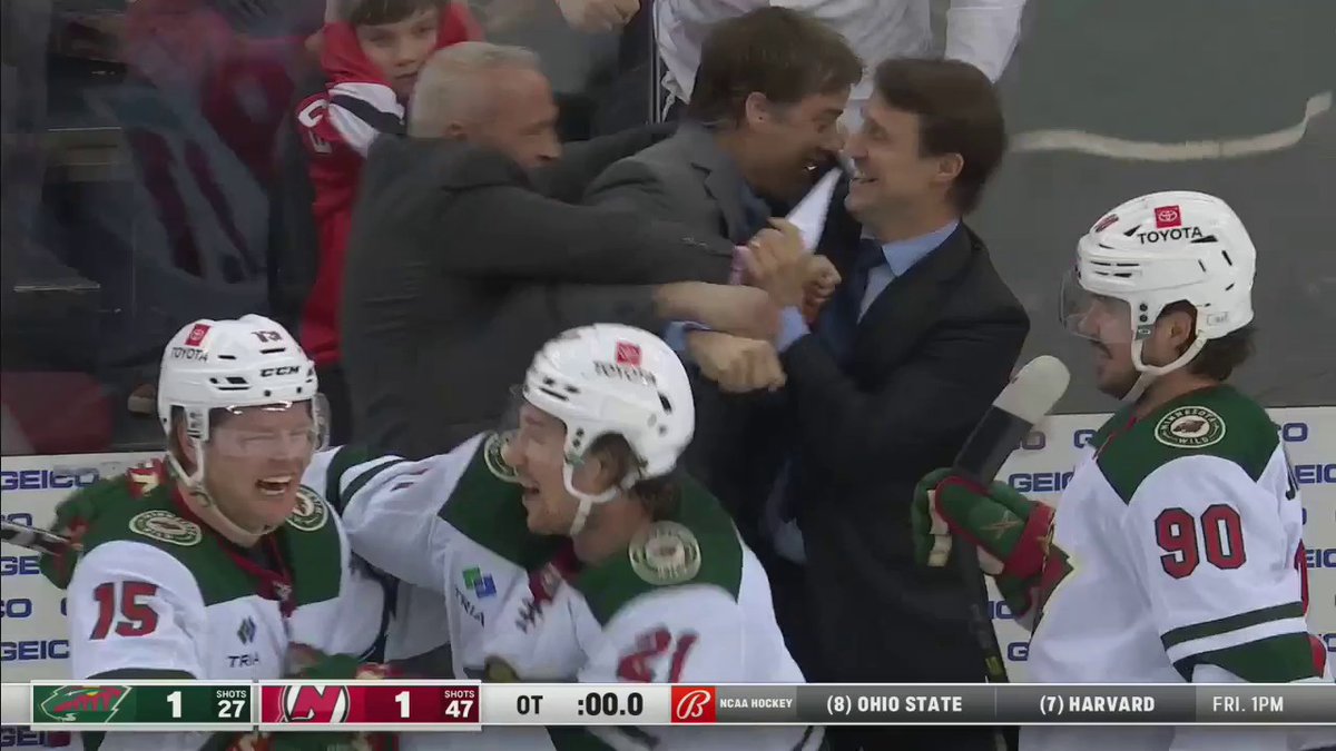 MATT BOLDY IS THE HERO!!!!! #MNWILD | #NHL