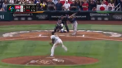 SHOHEI OHTANI STRIKES OUT MIKE TROUT TO WIN THE #WORLDBASEBALLCLASSIC!