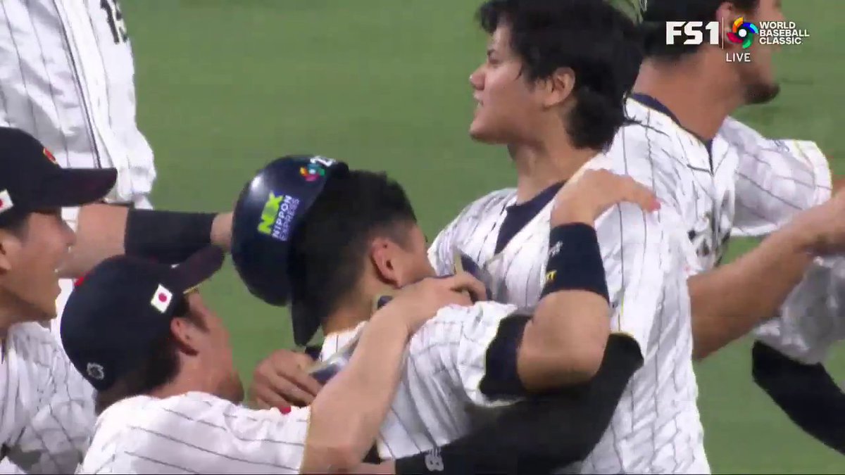 THE FINAL OUT. What a moment for Shohei Ohtani and Team Japan 🇯🇵🏆