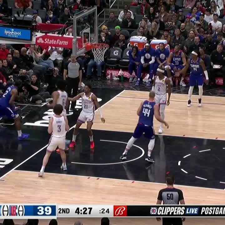 Kawhi gets a tech, Terance Mann gets two and the ejection 😳