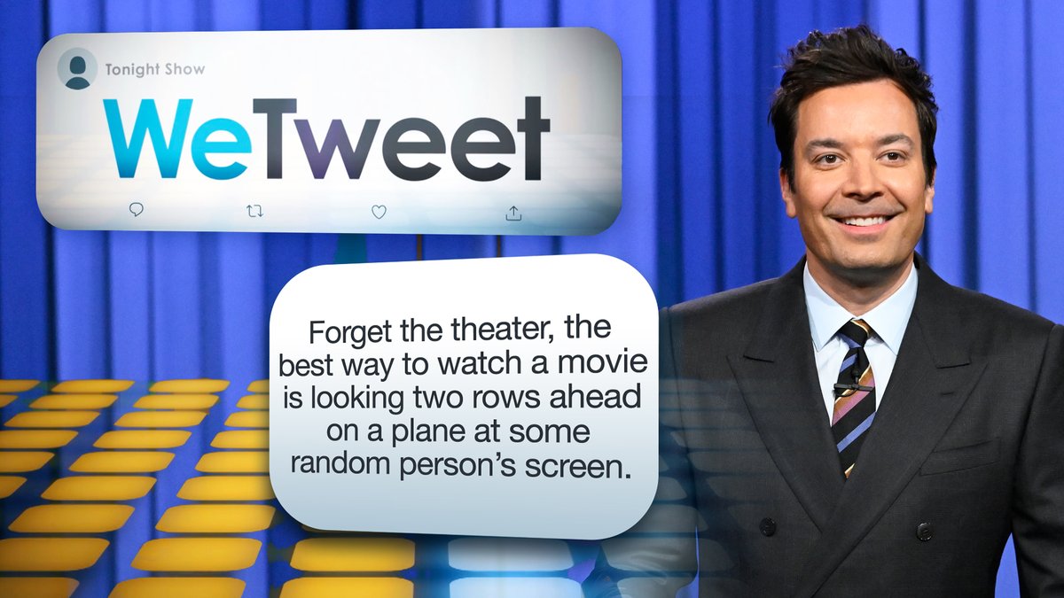 It’s time for #WeTweet! The audience votes on a tweet for Jimmy to send out during the break. #FallonTonight