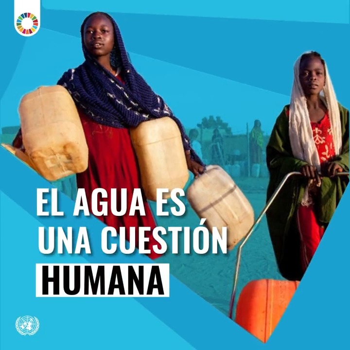 💧El agua es una cuestión de los niños. 💧El agua es una cuestión de las mujeres. 💧El agua es una cuestión de los refugiados. 💧El agua es una cuestión de los migrantes. 💧El agua es una cuestión humana. Más sobre el #DíaMundialDelAgua: