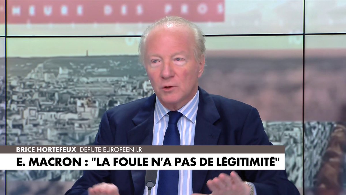 Brice Hortefeux sur les propos d'Emmanuel Macron : «Il n'y a eu aucune anticipation, aucune préparation, aucune empathie, aucune attention, alors qu'on demandait un effort aux Français», dans #HDPros