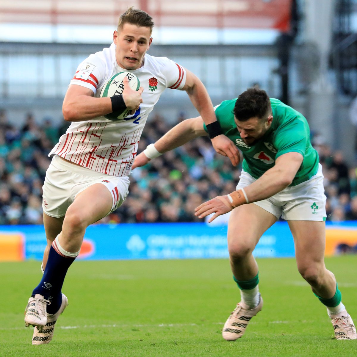 BREAKING: England fullback Freddie Steward has been cleared to play after his ban for a red card against Ireland was overturned 🏉
