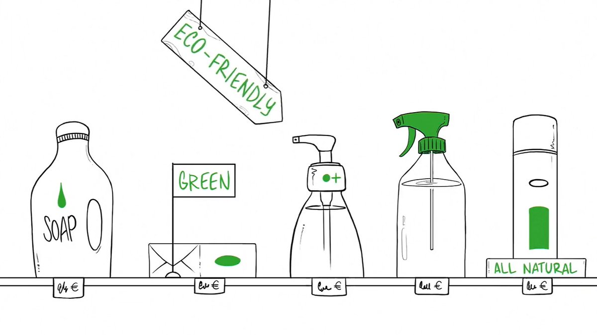 #GreenClaims are everywhere, such as ocean-friendly👕 or bee-friendly🧃 Our 🆕proposed common criteria will protect 🇪🇺 consumers from harmful #GreenWashing by providing reliable, comparable & verifiable environmental information on products👉 #EUGreenDeal
