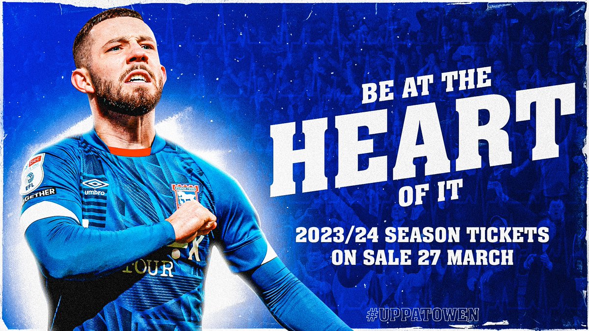 Be at the heart of it. #UppaTowen | #itfc