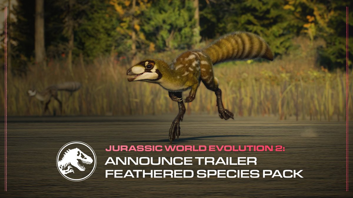 Introducing the Jurassic World Evolution 2: Feathered Species Pack coming March 30. Discover more: