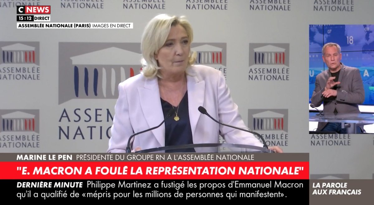 📹 A la brutalité de son pouvoir, le président ne peut pas ajouter la violence verbale. En agissant ainsi, il n'use pas seulement les institutions de notre République : il démonétise la parole publique.