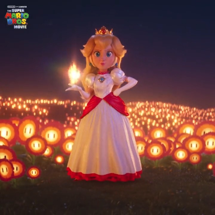 Flower power-up. #SuperMarioMovie