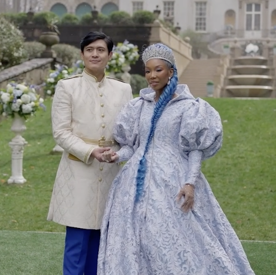 A royal occasion. โจ King Charming (Paolo Montalban) and Cinderella (b r a n d y) have joined the upcoming Original movie, #DisneyDescendants: Rise of Red!