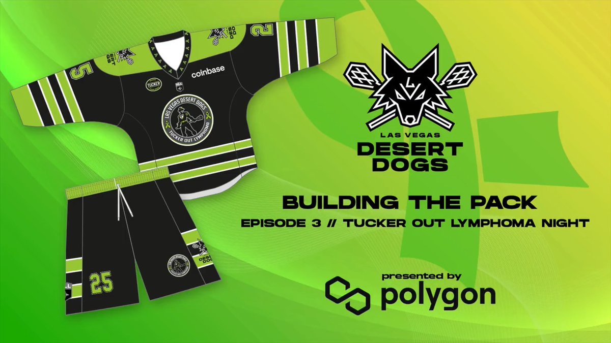 The story behind Tucker Out Lymphoma Night is bigger than the game. This Saturday, our organization will be playing for more. Watch the full episode of Building the Pack - Episode 3 presented by 0xpolygonlabs on YouTube #BraverThanBrave