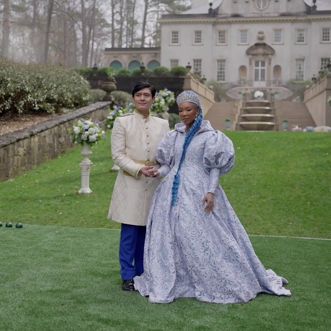 A royal occasion. ✨ King Charming (Paolo Montalban) and Cinderella (@4everbrandy) have joined the upcoming Original movie, Descendants: The Rise of Red!