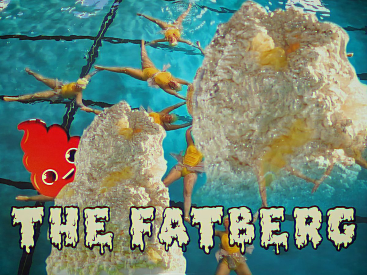 "Fatbergs" are menaces to public works and public health. This #WorldWaterDay, let the glamorous swimmers of Fluid Movement demonstrate how—and hear JohnsHopkinsEHE and Blue Water Baltimore experts explain how to help keep blockages at bay. TL;DR "Flushable" wipes ≠ flushable!