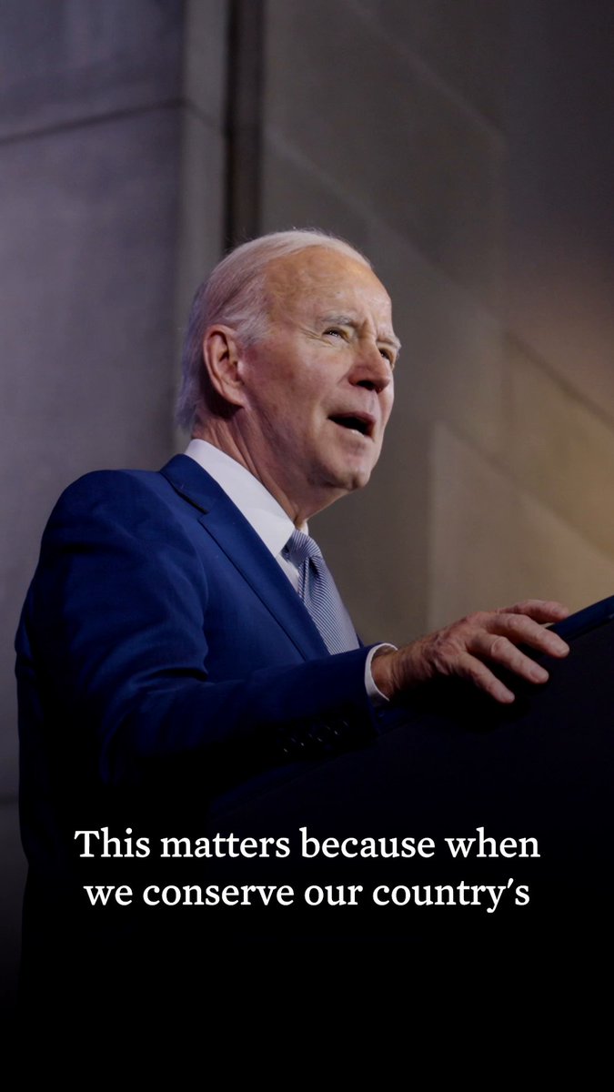 In my first year in office, we protected more lands and waters than any president since John F. Kennedy. We’ve also made the largest investment to fight climate change – ever. Today, we’re building on that momentum by protecting additional natural wonders.
