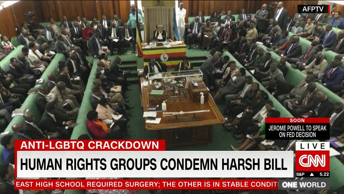 The US, UK & UN are condemning Ugandan lawmakers for passing a hardline anti-LGBT bill, asking President Museveni not to assent to it. "Probably among the worst of its kind in the world." In Parliament, it was a celebration after MPs fast-tracked the Anti-Homosexuality Bill