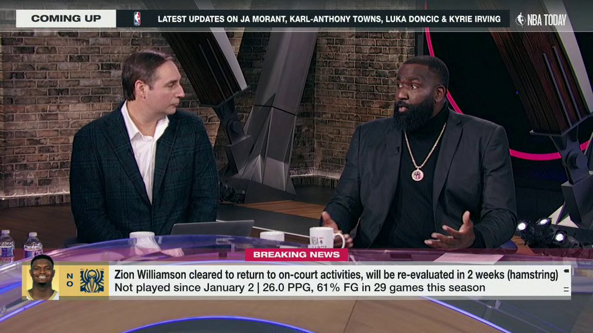 "I would trade him. I would actually trade Zion." Kendrick Perkins thinks the Pelicans should move on from their star in the offseason 😳 (via NBA Today)