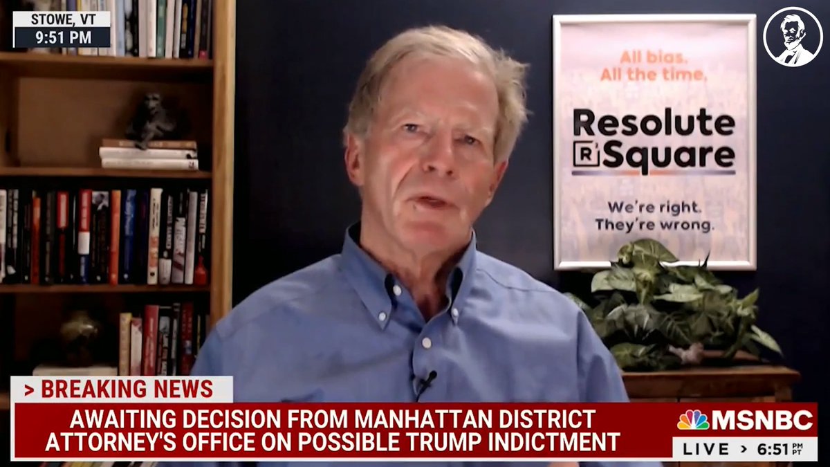 "The reason there’s a former president being indicted is because the Republican Party nominated and elected a criminal. It’s no more complicated than that.” —@StuartPStevens