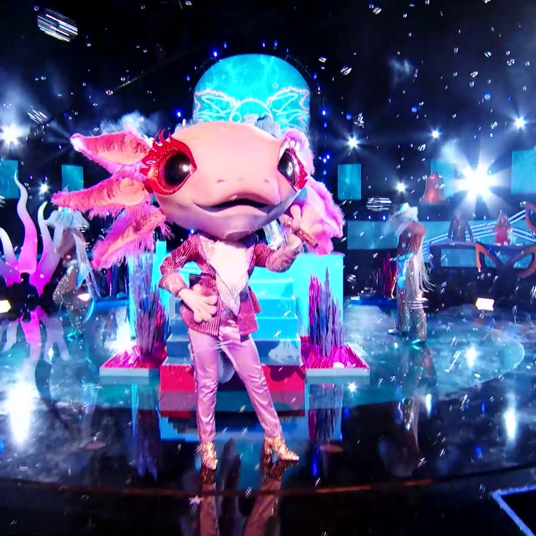 There's a magical feeling when #AxolotlMask is on stage! 👏 #TheMaskedSinger