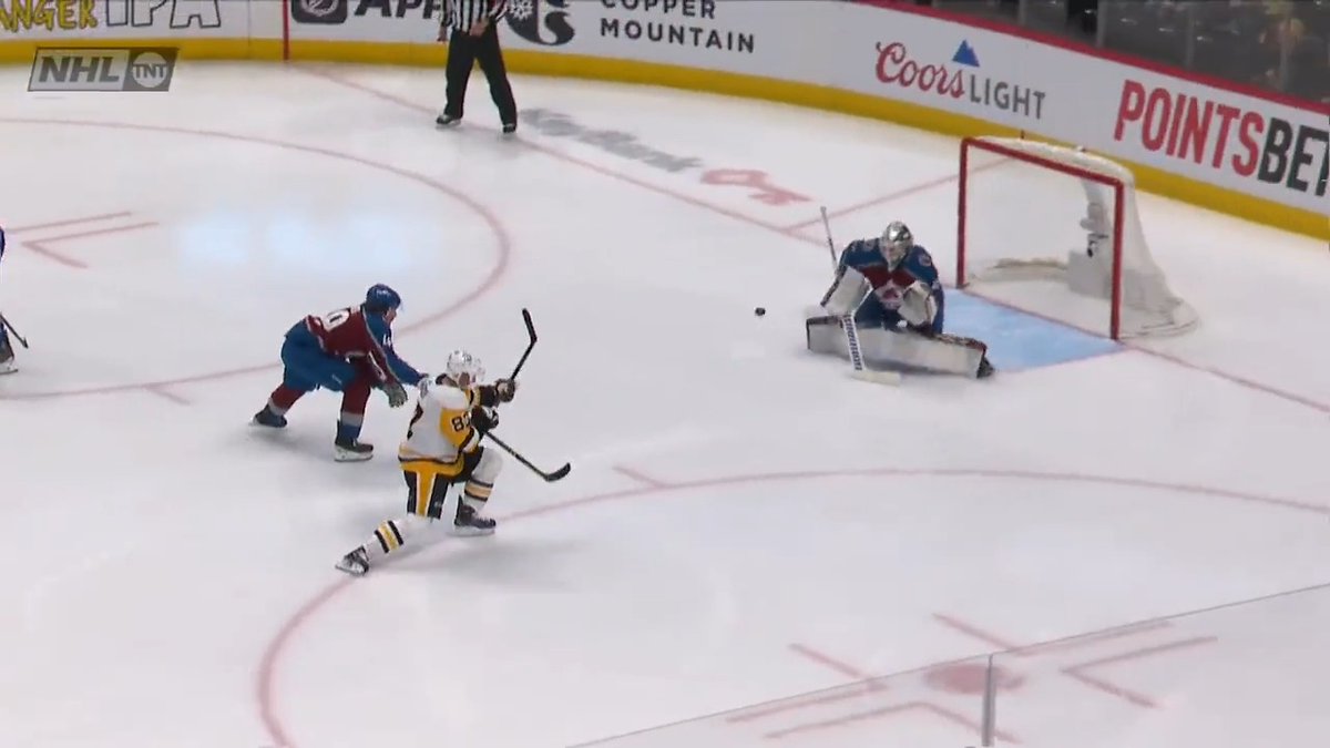 Simply Sidsational. With this goal, Sidney Crosby hits the 30-goal milestone for his 11th season. Only 19 other players in NHL history have accomplished this feat. He also ties Mario Lemieux for the most 30-goal campaigns in team history.