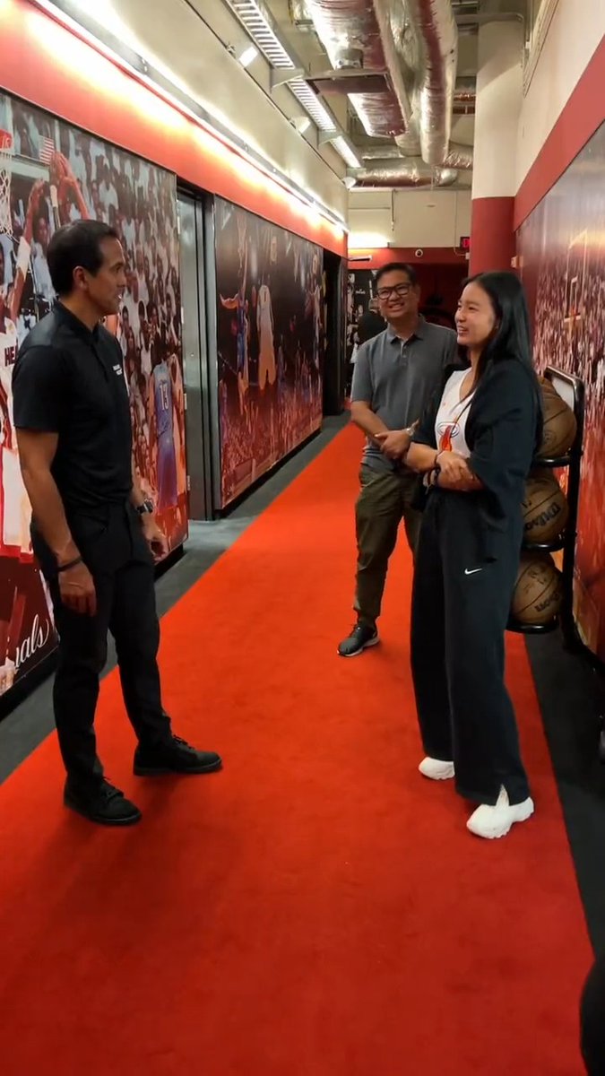 Coach Spo 🤝 Alex Eala 2 of the Philippines’ finest 🇵🇭🎾🏀