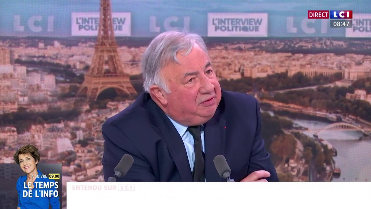 🔴🗣️ 49.3 : "Voter la censure est un acte grave, une manière de lier ses voix avec la Nupes et le Rassemblement national", condamne Gérard Larcher, président du Sénat 📺 #LesMatinsLCI avec Adrien Gindre