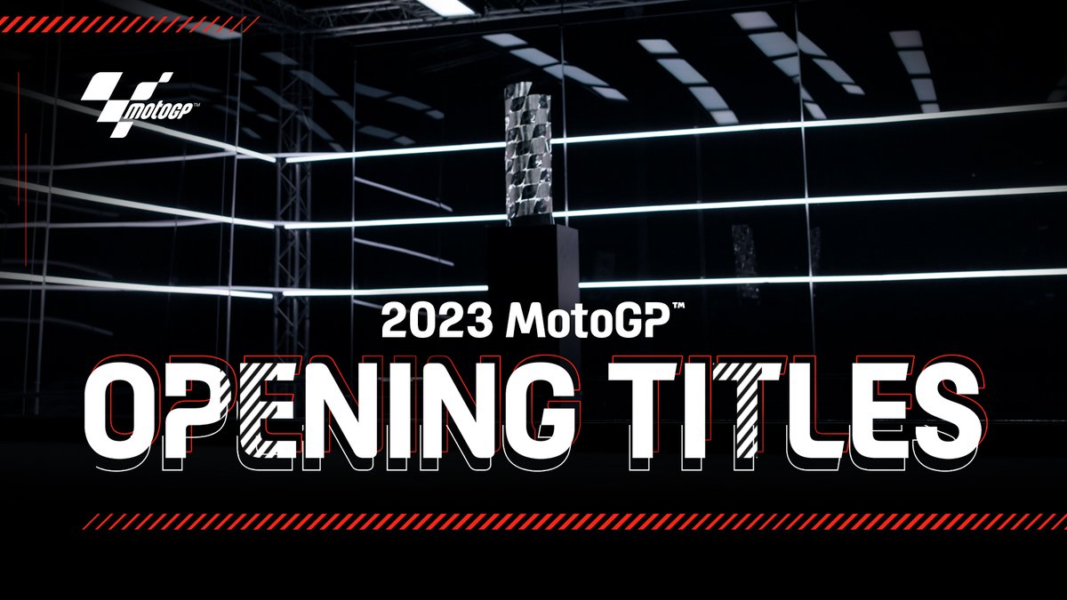 Ladies and gentlemen, the 2023 #MotoGP opening titles! 📽️ We are ready, let's go racing! 🚦