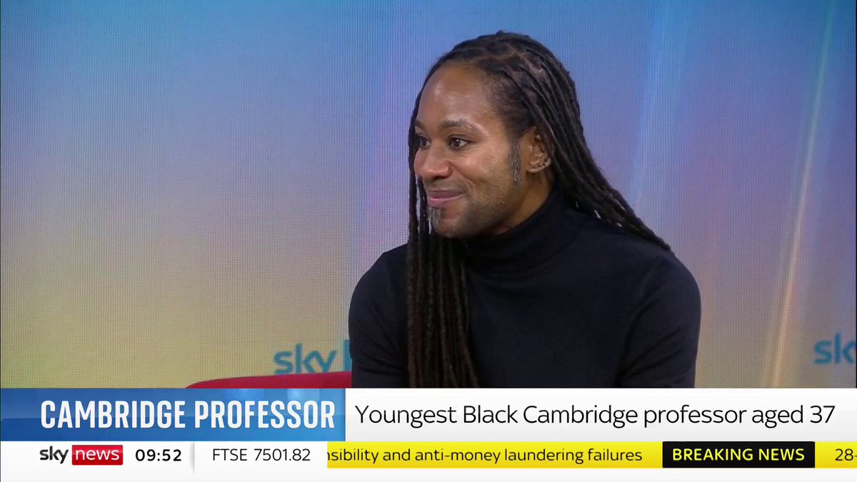 From being unable to speak until age 11 to Cambridge Professor at 37 Jason Arday, the youngest-ever Black professor at the University, tells us his story #KayBurley SK