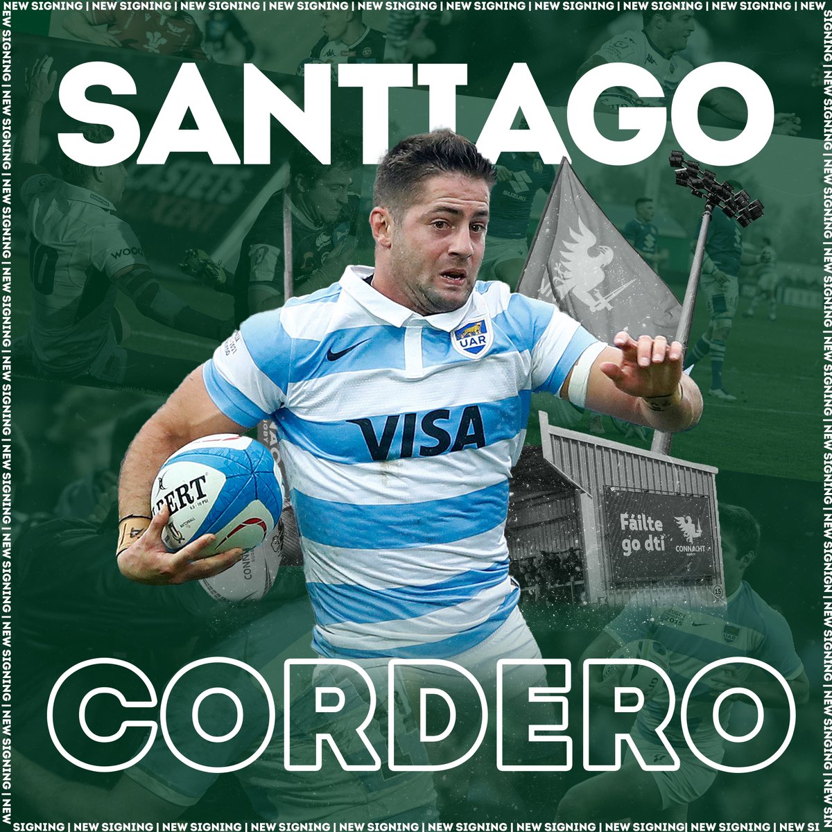 Do not avert your eyes. Welcome to Connacht, Santiago Cordero! 💥