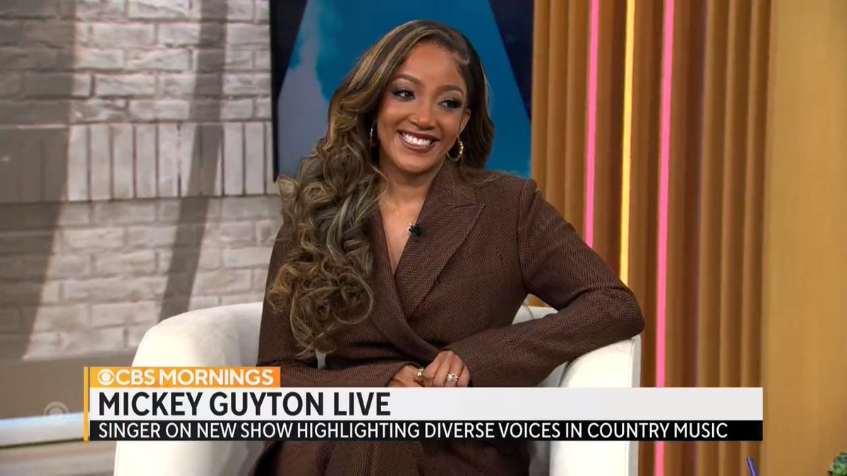 Country music star Mickey Guyton is holding the door open for aspiring artists on #MyKindofCountry, which she says is "a stepping stone" on their journeys. She shares why she's excited about the future of the genre — and how the show proves it is universal.
