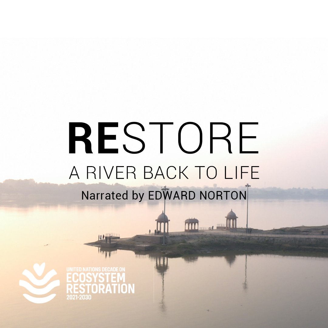 Water is life. But pollution and increased human dependency have put the Ganga River - India’s greatest natural asset at risk. Watch how farmers and advocates have stepped up #GenerationRestoration efforts to clean up this lifeline that millions of people depend on.