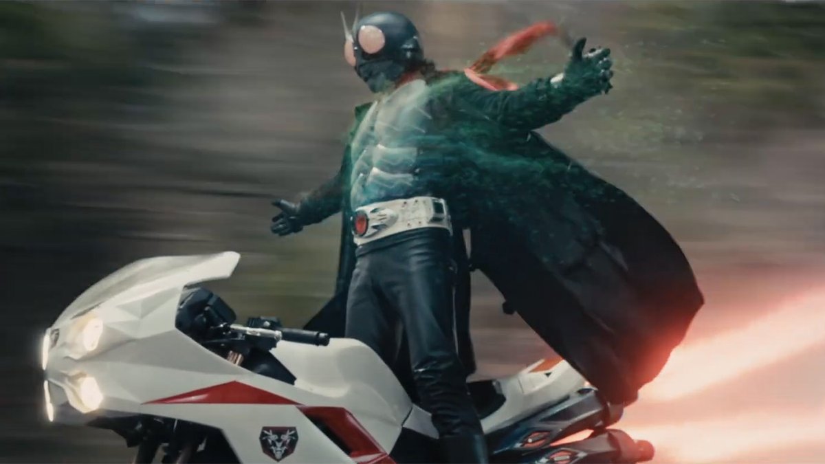 New exciting trailer of "Shin Kamen Rider" live action movie by Hideaki Anno (Evangelion).