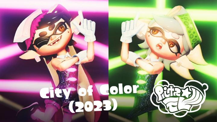 In addition, this #Splatfest tune has been remixed as City of Color (2023), &amp; the Squid Sisters will also be performing it in Inkopolis during Splatfests!