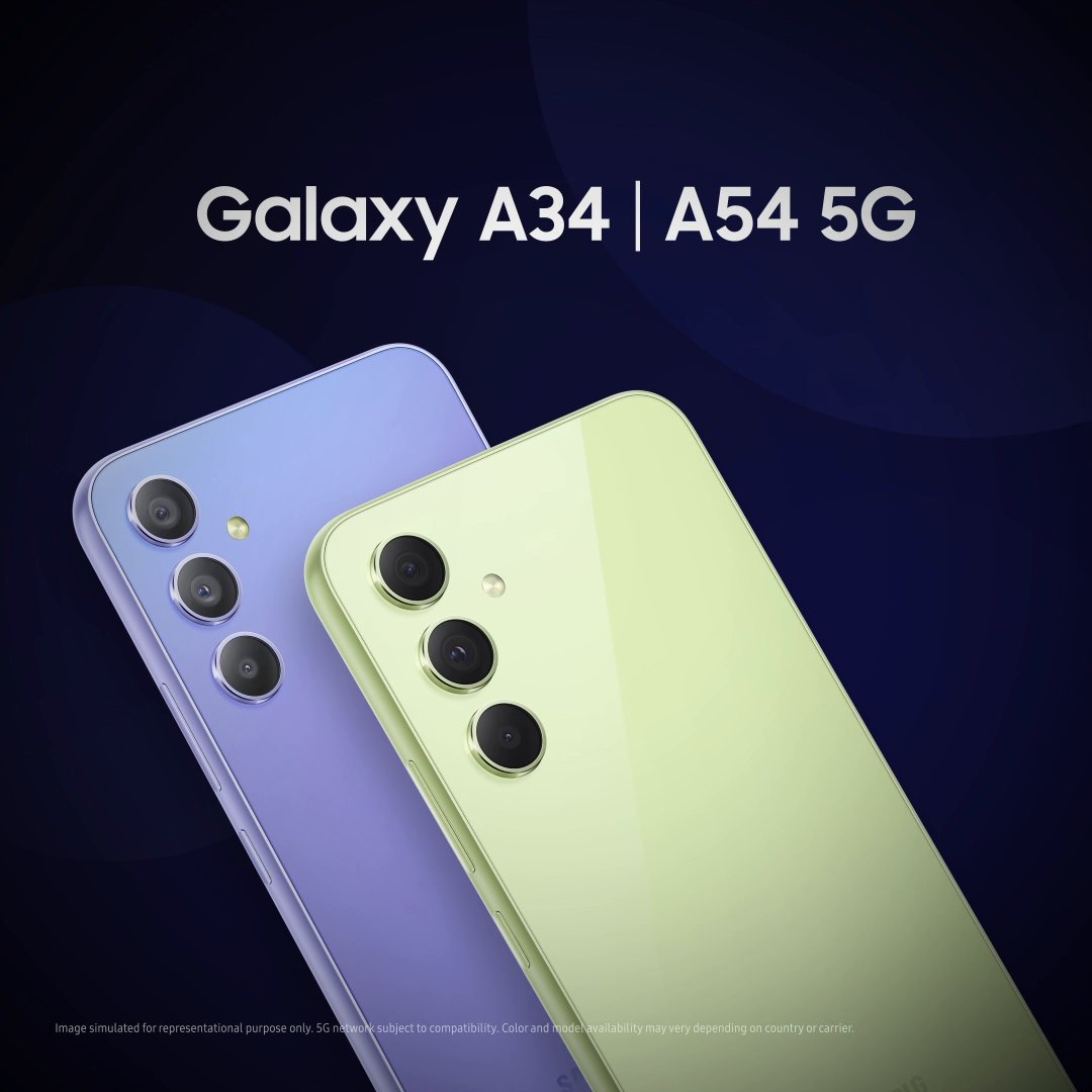 Experience awesome durability like never before with the all-new #GalaxyA34 5G and #GalaxyA54 5G, built for any and all adventures. Let us know which rating makes it water and dust resistant to win* 1 unit of #GalaxyBuds2. Get commenting 😁 *T&C apply.
