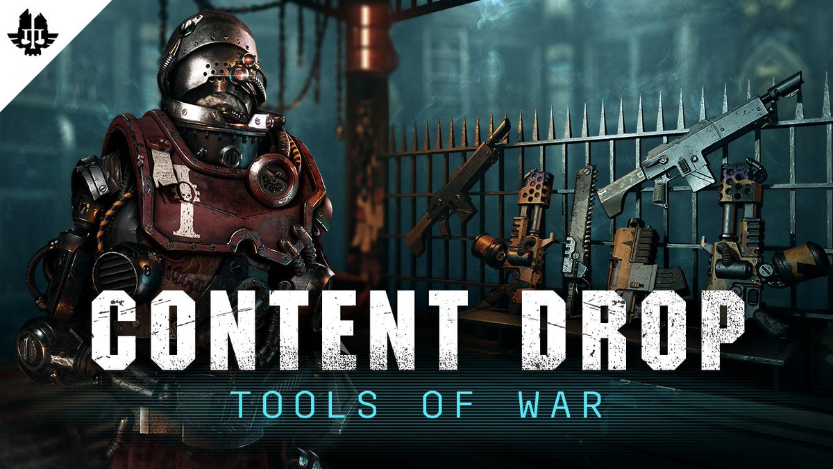 The latest content drop - Tools of War, is live! More weapons, more conditions, more QoL updates &amp; fixes. Get to it, Rejects!