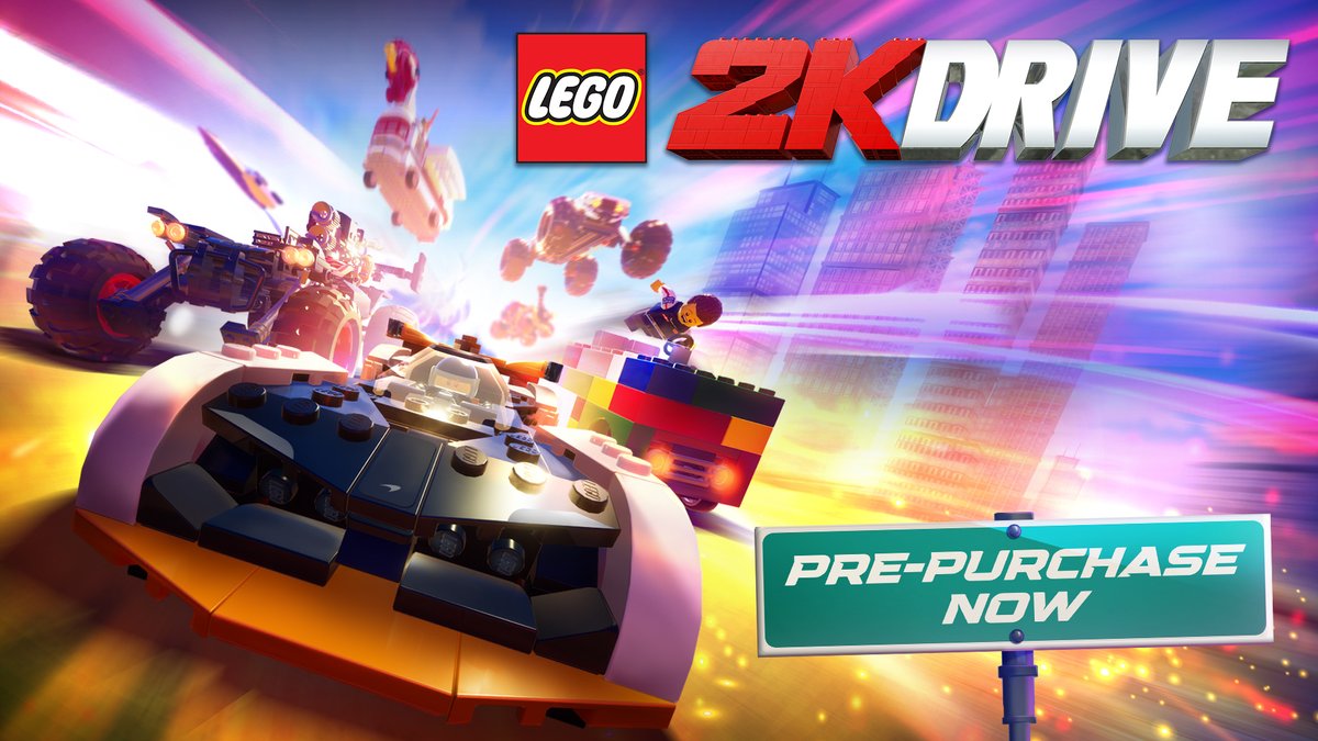 If you can dream it, you can drive itโจ Pre-order LEGO 2K HUB Drive to receive bonus content now: