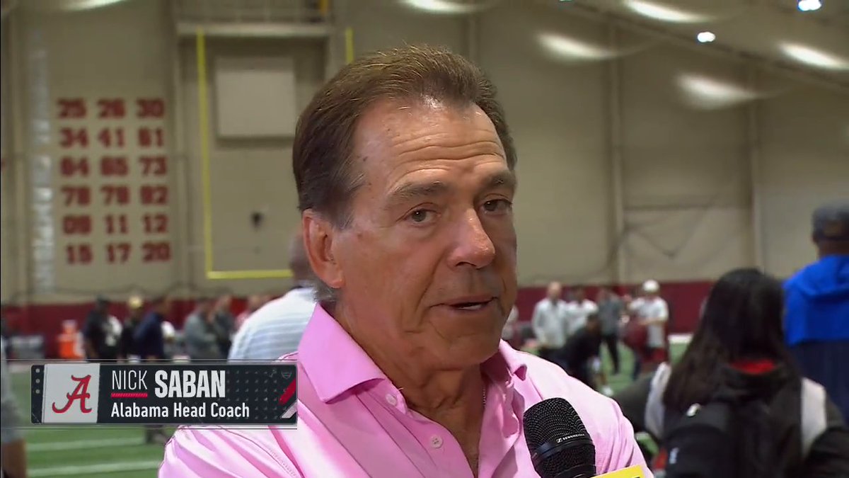 “I think you should ask the people that had to play against him the last couple of years and see if they think it affected his performance.” - Alabama Football HC Nick Saban on whether Bryce Young’s height matters.