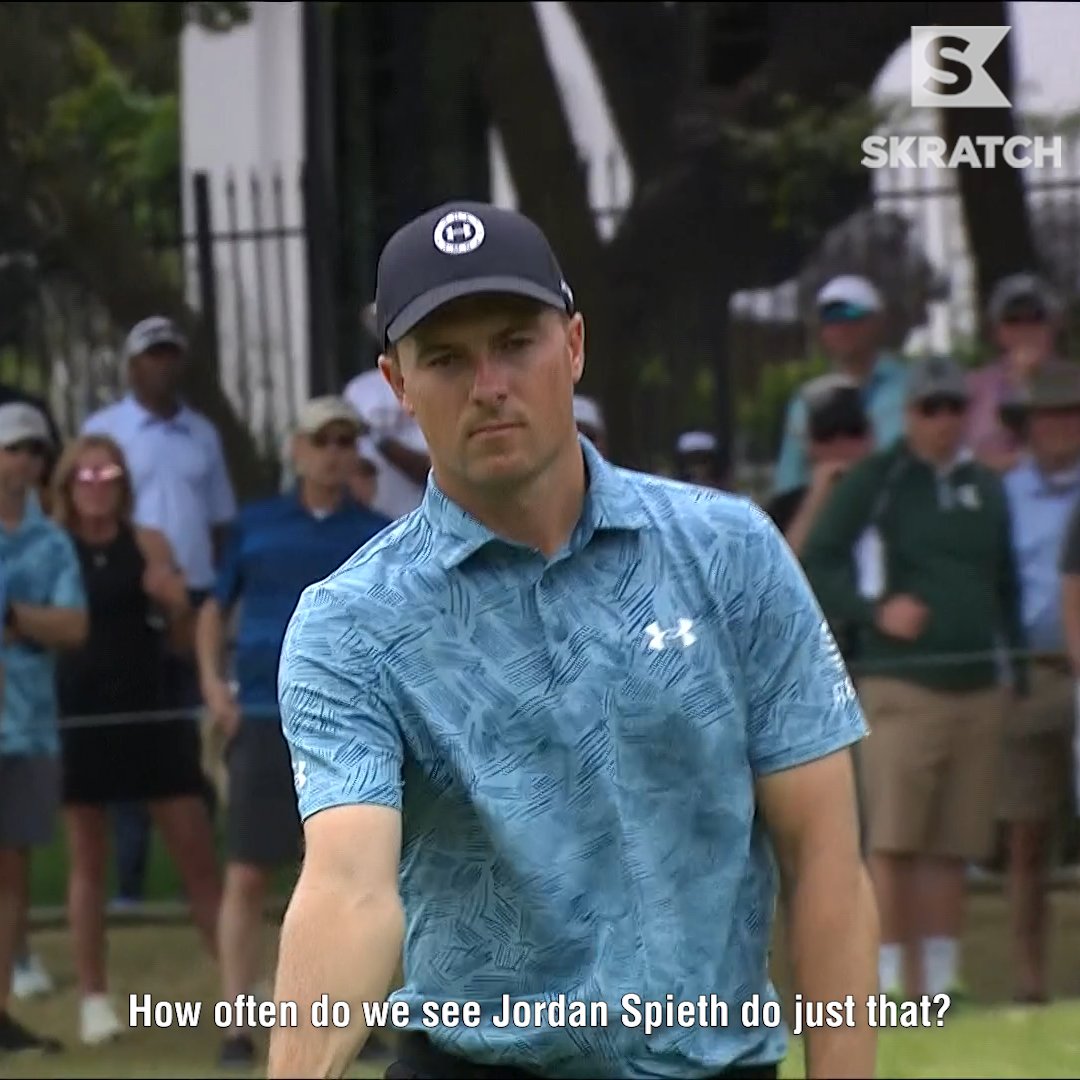 Just an insane sequence, even by Jordan Spieth standards