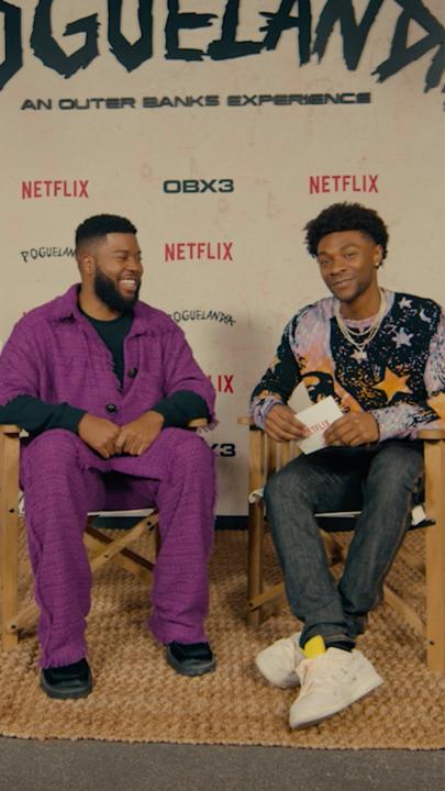 Texas' very own Jonathan Daviss & Khalid talk obxnetflix, music and more at #Poguelandia 🤟🏾