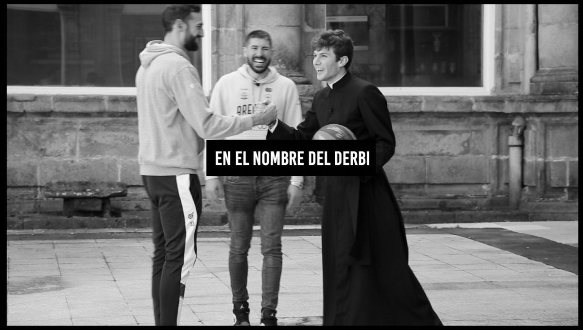 ๐ ๐๐ ๐๐ ๐๐๐๐ฝ๐๐ ๐ฟ๐๐ ๐ฟ๐๐๐ฝ๐ Para el derbi entre el MONBUS OBRADOIRO y Rรญo Breogรกn... toda ayuda es bienvenida, y รlvaro Muรฑoz y Erik Quintela lo saben. Los dos capitanes y el diรกcono jugรณn MรS VIRAL de las redes. ยฟQuรฉ podrรญa salir mal? ๐ #LigaEndesa