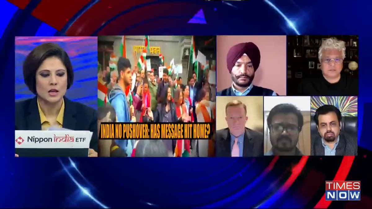 Times Now called a ‘gora’ thinking he’ll side with them but listen to what happened here 😂😂