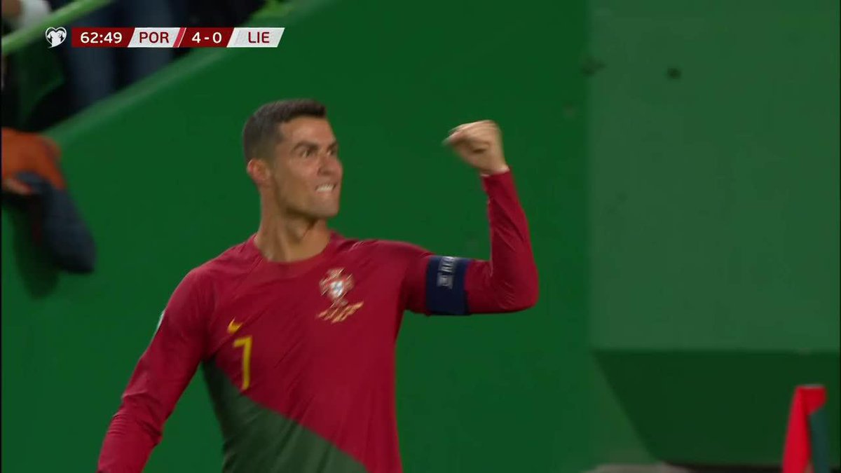 Doblete y gol 120 de Cristiano Ronaldo con Portugal.
