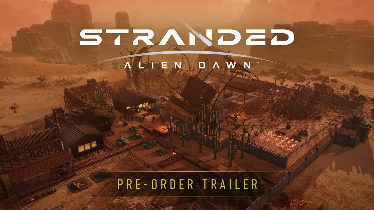 Stranded: Alien Dawn is leaving Early Access on 25 April, and is also coming to console! Pre-order the console version right now by heading to our website: