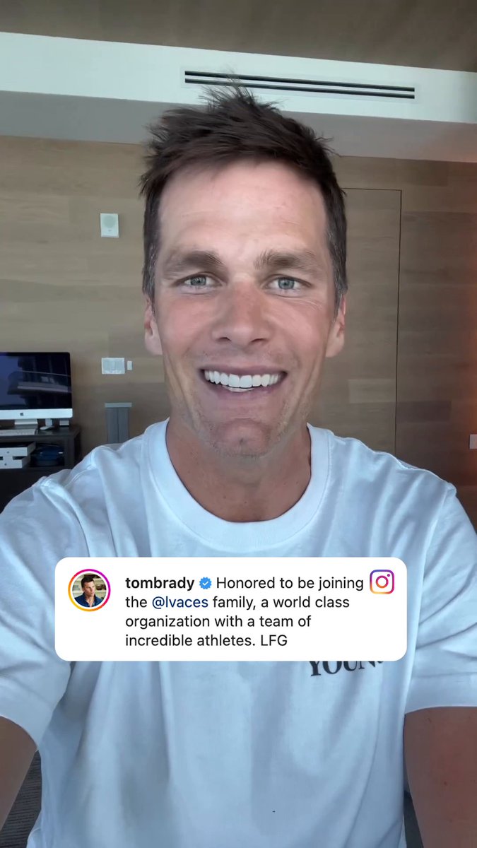Tom Brady has acquired an ownership interest in the Las Vegas Aces, the team announced Thursday. (📹: Tom Brady)