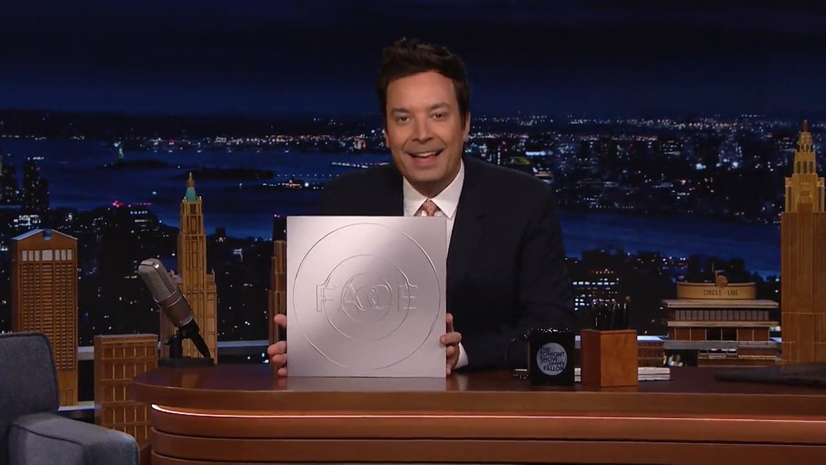 Tonight’s lineup: Kiefer Sutherland, 방탄소년단's #Jimin, and a performance from @FallOutBoy! #JiminOnFallon #FallonTonight